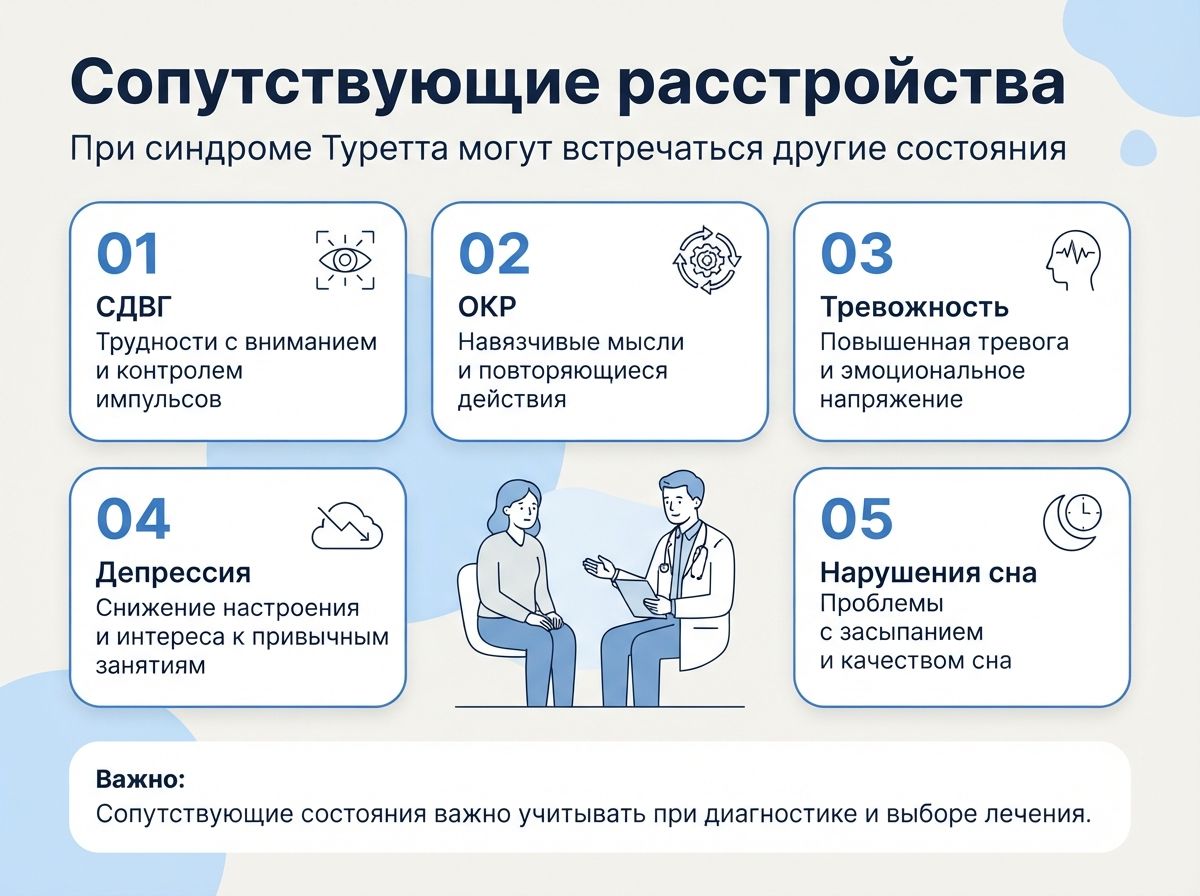 Лечение синдрома Туретта в Кирове инфографика